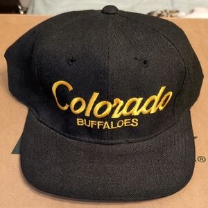 Colorado Buffaloes Black and Gold Cap